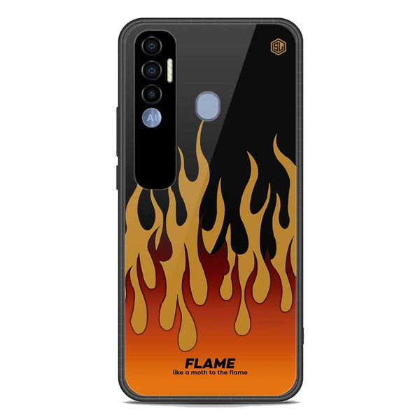 Trending Designs Series Soft Phone Case - Premium Glass Case - Tecno Spark 7 Pro