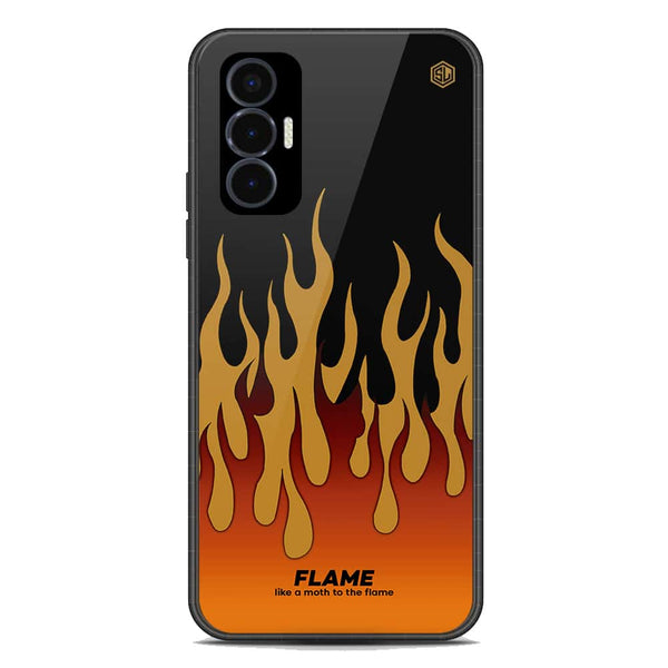 Trending Designs Series Soft Phone Case - Premium Glass Case - Tecno Pova 3