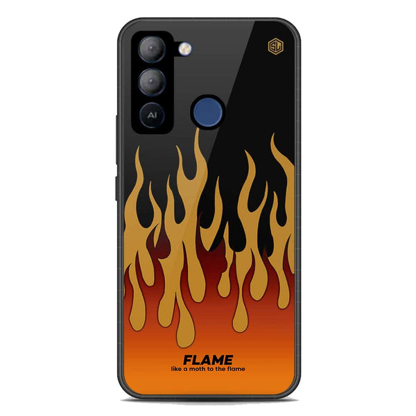 Trending Designs Series Soft Phone Case - Premium Glass Case - Tecno Pop 5 LTE