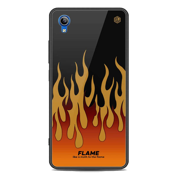 Trending Designs Series Soft Phone Case - Premium Glass Case - Vivo Y91i