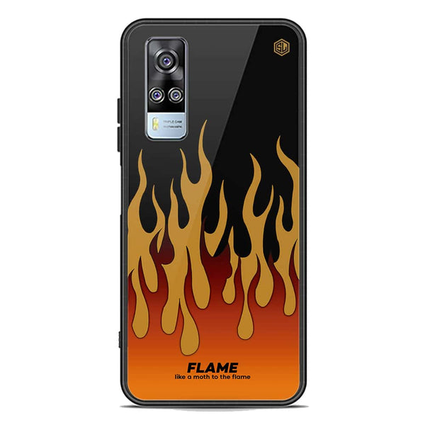 Trending Designs Series Soft Phone Case - Premium Glass Case - Vivo Y51 (2020 December)