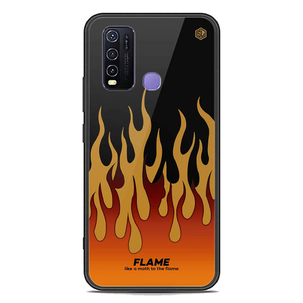 Trending Designs Series Soft Phone Case - Premium Glass Case - Vivo Y50