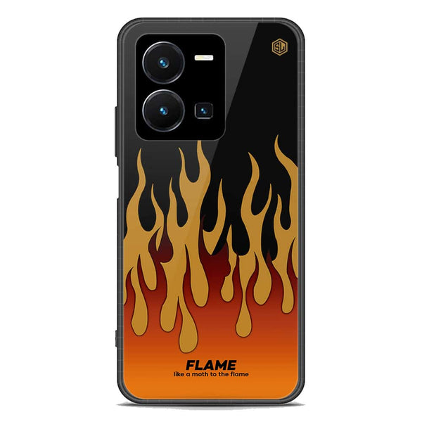 Trending Designs Series Soft Phone Case - Premium Glass Case - Vivo Y35