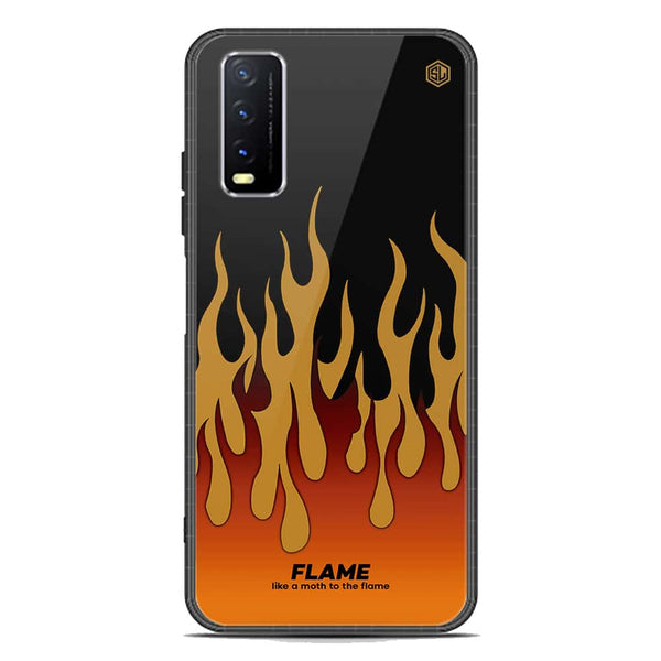 Trending Designs Series Soft Phone Case - Premium Glass Case - Vivo Y12s