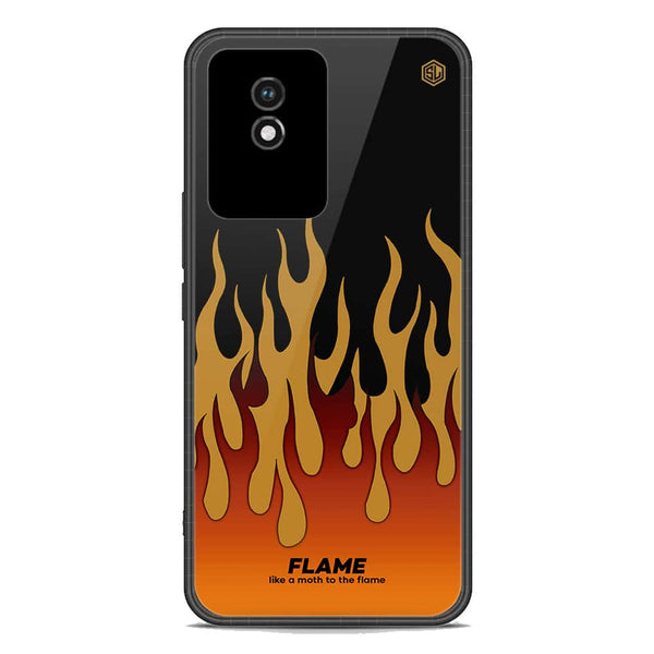 Trending Designs Series Soft Phone Case - Premium Glass Case - Vivo Y02A