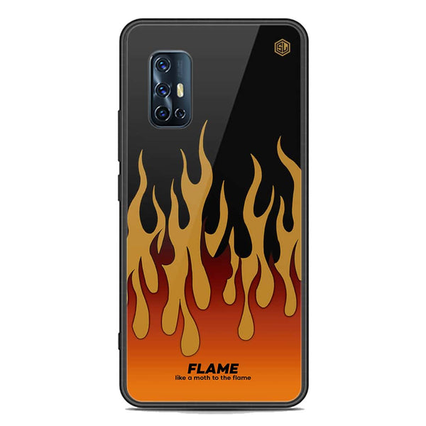 Trending Designs Series Soft Phone Case - Premium Glass Case - Vivo V17