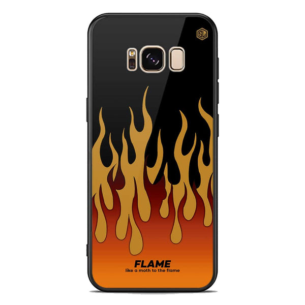 Trending Designs Series Soft Phone Case - Premium Glass Case - Samsung Galaxy S8