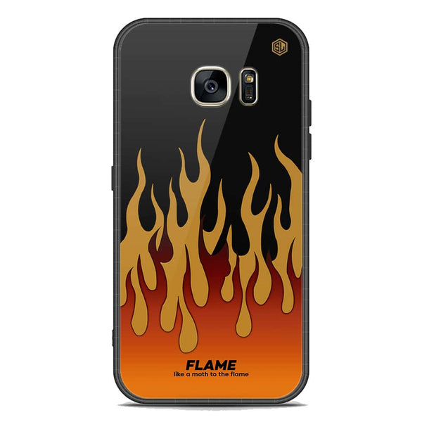 Trending Designs Series Soft Phone Case - Premium Glass Case - Samsung Galaxy S7