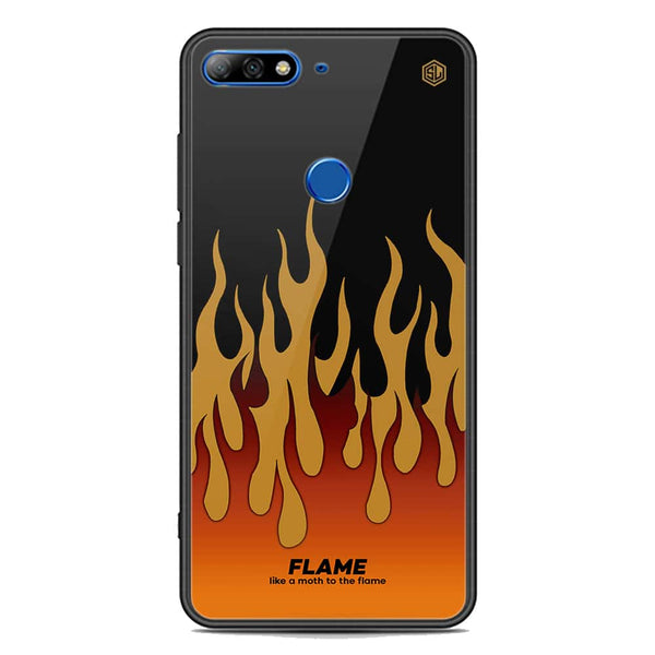 Trending Designs Series Soft Phone Case - Premium Glass Case - Huawei Honor 7C