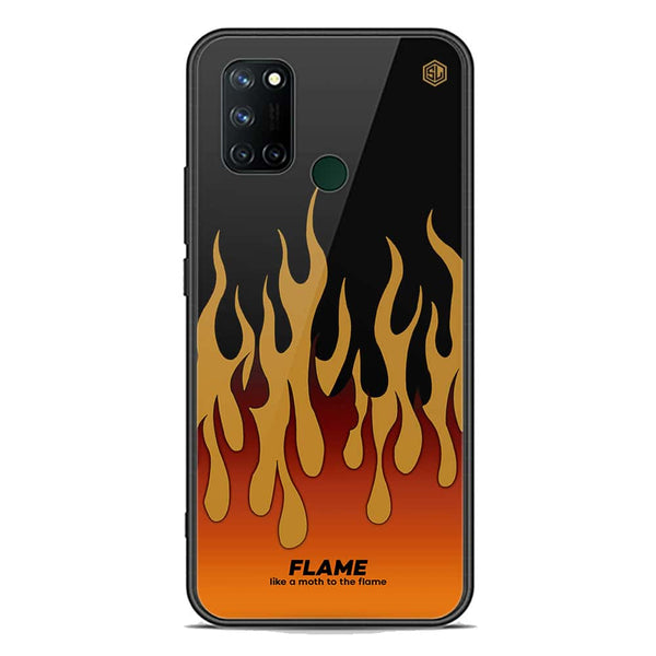 Trending Designs Series Soft Phone Case - Premium Glass Case - Realme 7i