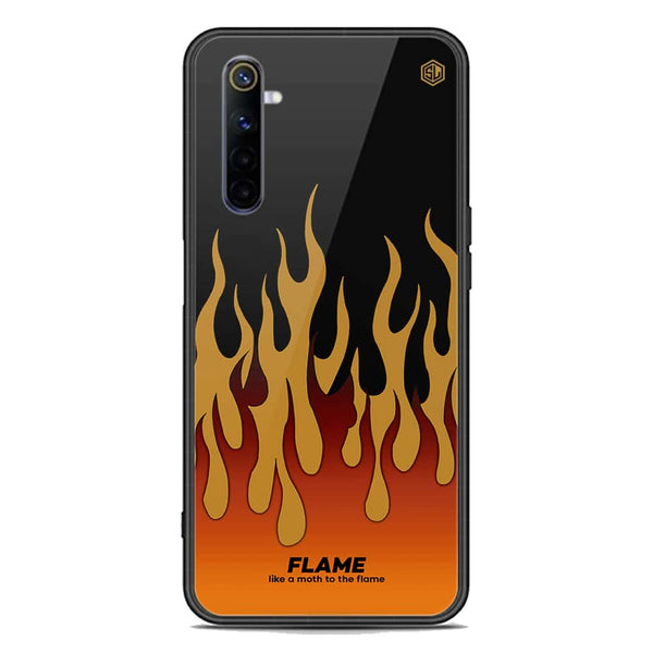 Trending Designs Series Soft Phone Case - Premium Glass Case - Realme 6