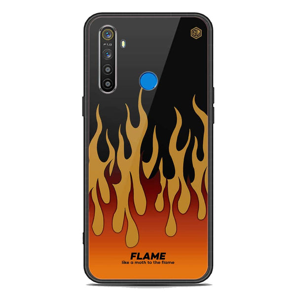 Trending Designs Series Soft Phone Case - Premium Glass Case - Realme 5i