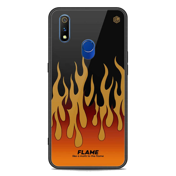 Trending Designs Series Soft Phone Case - Premium Glass Case - Realme 3 Pro