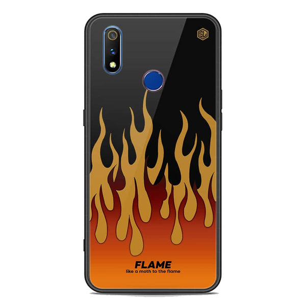 Trending Designs Series Soft Phone Case - Premium Glass Case - Realme 3