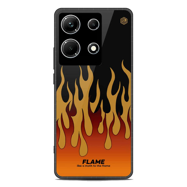 Trending Designs Series Soft Phone Case - Premium Glass Case - Infinix Note 30