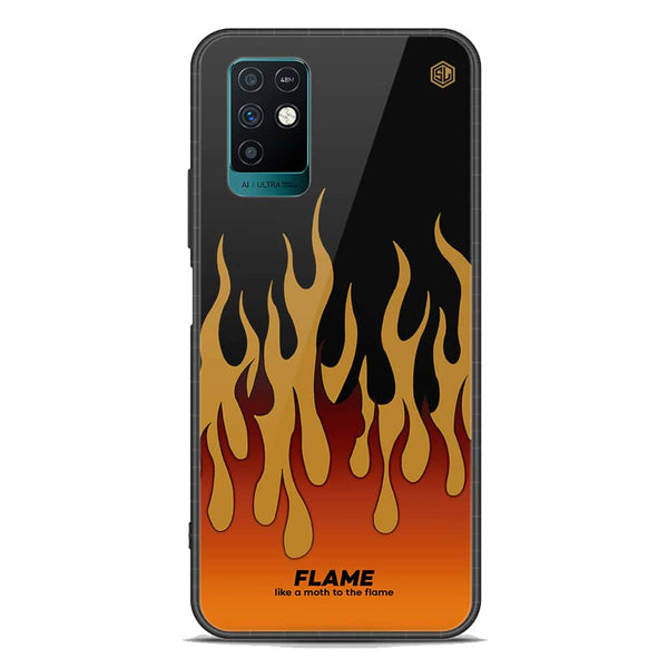 Trending Designs Series Soft Phone Case - Premium Glass Case - Infinix Note 10