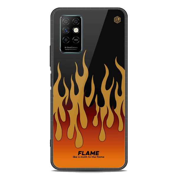 Trending Designs Series Soft Phone Case - Premium Glass Case - Infinix Note 8i