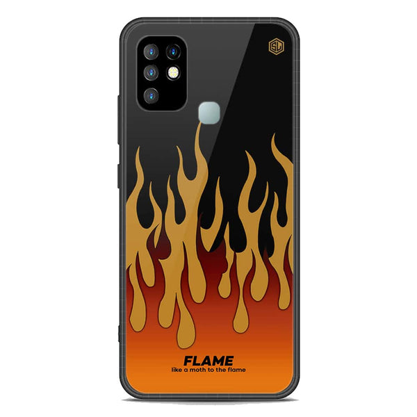 Trending Designs Series Soft Phone Case - Premium Glass Case - Infinix Hot 10