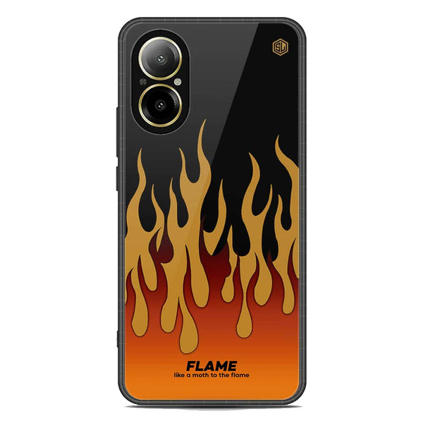 Trending Designs Series Soft Phone Case - Premium Glass Case - Realme C67 4G