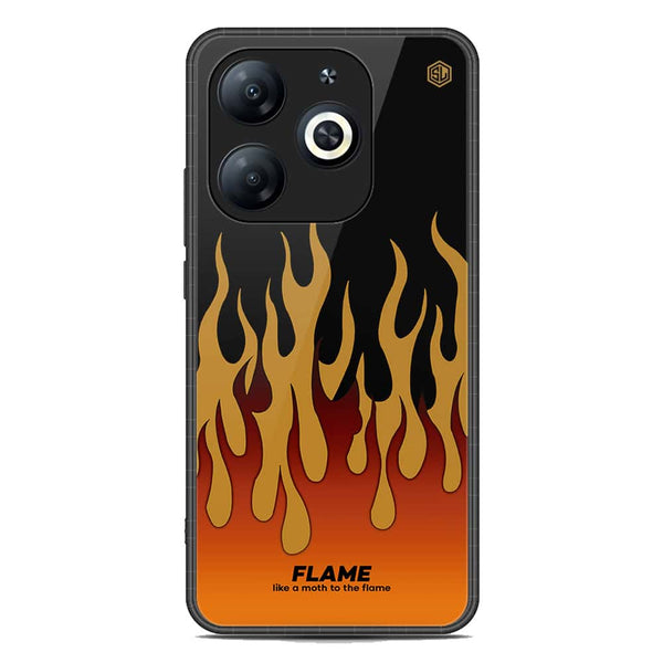 Trending Designs Series Soft Phone Case - Premium Glass Case - Tecno Spark 20C