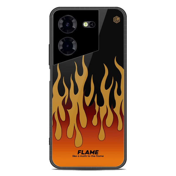 Trending Designs Series Soft Phone Case - Premium Glass Case - Tecno Pova 5 Pro
