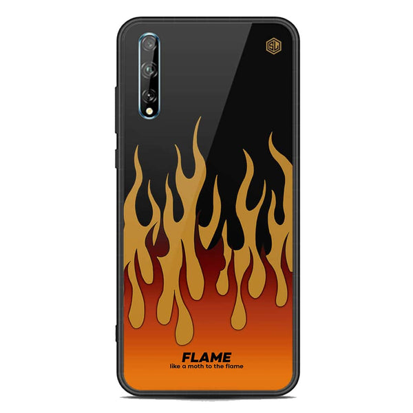 Trending Designs Series Soft Phone Case - Acrylic Glass Case - Huawei Y8p