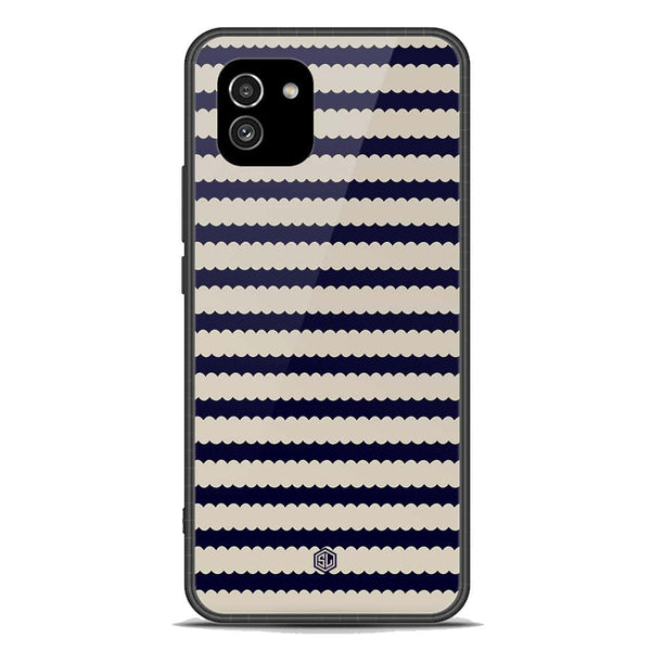 Trending Designs Series Soft Phone Case - Premium Glass Case - Samsung Galaxy A03