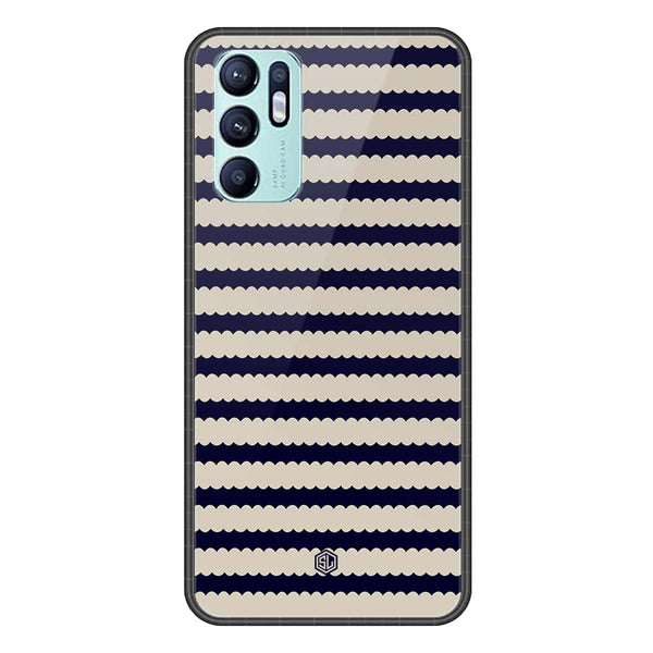 Trending Designs Series Soft Phone Case - Premium Glass Case - Oppo Reno 6