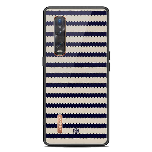 Trending Designs Series Soft Phone Case - Premium Glass Case - Oppo Find X2 Pro
