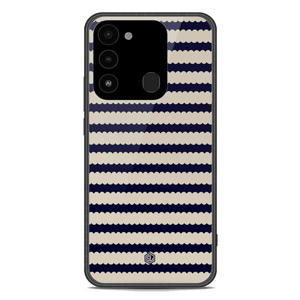 Trending Designs Series Soft Phone Case - Premium Glass Case - Tecno Spark 8C