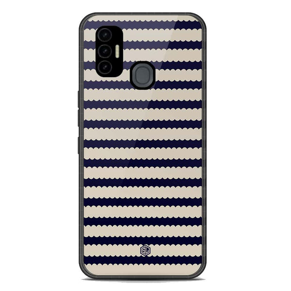 Trending Designs Series Soft Phone Case - Premium Glass Case - Tecno Spark 7
