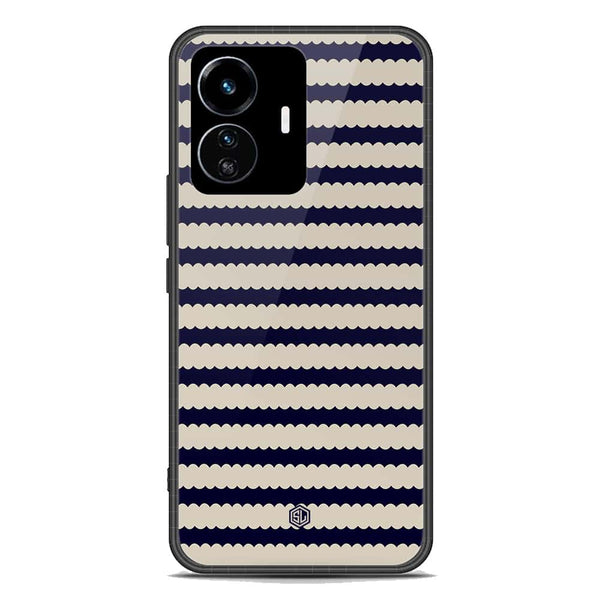 Trending Designs Series Soft Phone Case - Premium Glass Case - Vivo Y77 5G