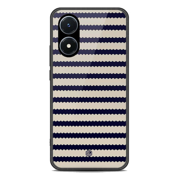 Trending Designs Series Soft Phone Case - Premium Glass Case - Vivo Y02s