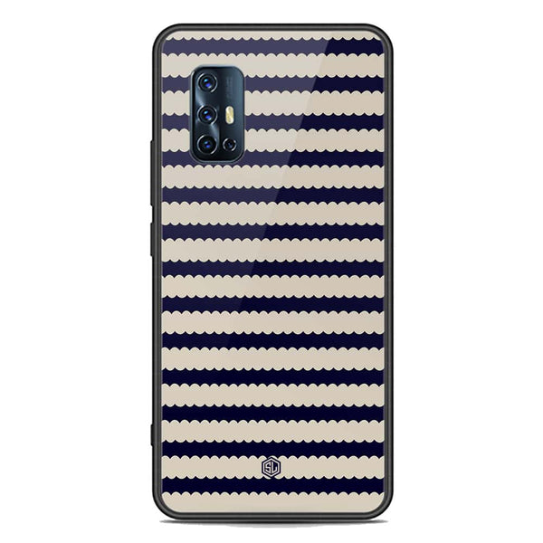Trending Designs Series Soft Phone Case - Premium Glass Case - Vivo V17