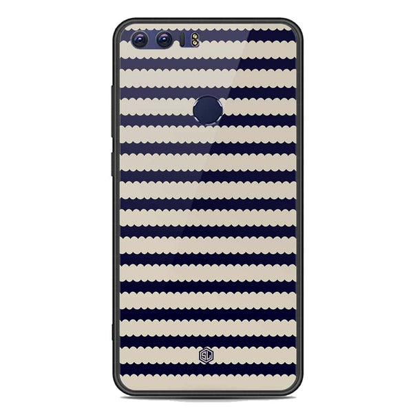 Trending Designs Series Soft Phone Case - Premium Glass Case - Huawei Honor 8