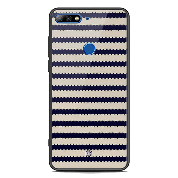 Trending Designs Series Soft Phone Case - Premium Glass Case - Huawei Honor 7C