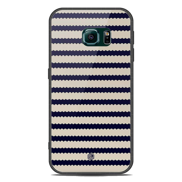 Trending Designs Series Soft Phone Case - Acrylic Glass Case - Samsung Galaxy S6 Edge