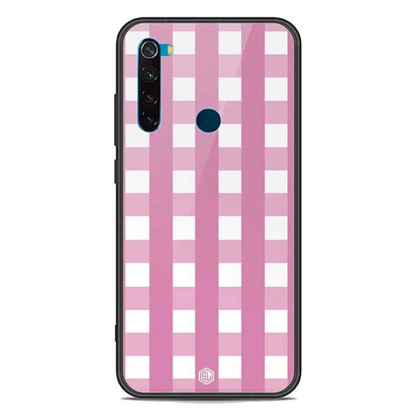 Trending Designs Series Soft Phone Case - Premium Glass Case - Design 6 - Xiaomi Redmi Note 8 2021