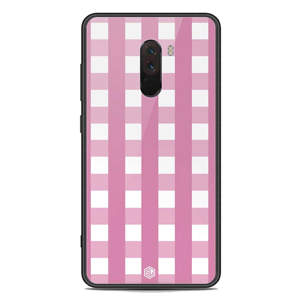 Trending Designs Series Soft Phone Case - Premium Glass Case - Design 6 - Xiaomi Pocophone F1