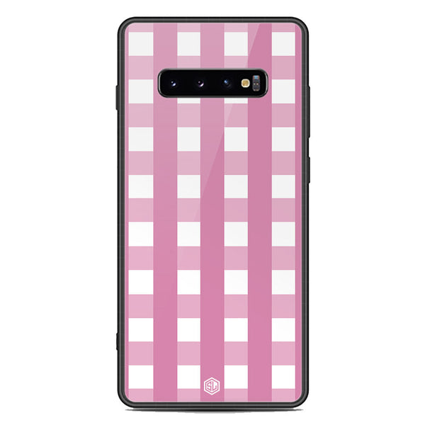 Trending Designs Series Soft Phone Case - Premium Glass Case - Design 6 - Samsung Galaxy S10 Plus