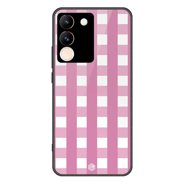 Trending Designs Series Soft Phone Case - Premium Glass Case - Design 6 - Vivo V29e