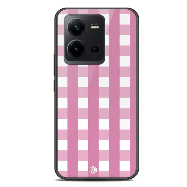 Trending Designs Series Soft Phone Case - Premium Glass Case - Design 6 - Vivo V25e