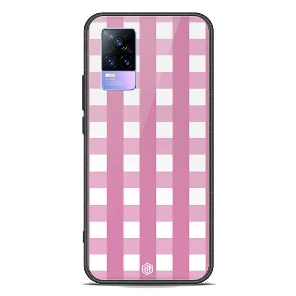 Trending Designs Series Soft Phone Case - Premium Glass Case - Design 6 - Vivo V21e