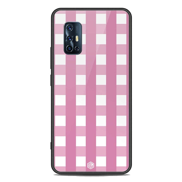 Trending Designs Series Soft Phone Case - Premium Glass Case - Design 6 - Vivo V17