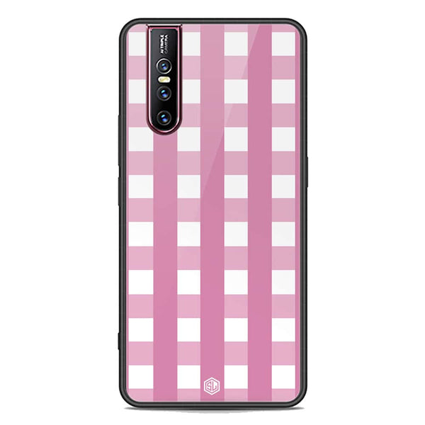 Trending Designs Series Soft Phone Case - Premium Glass Case - Design 6 - Vivo V15 Pro