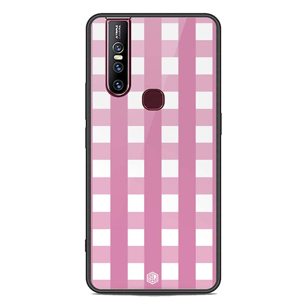 Trending Designs Series Soft Phone Case - Premium Glass Case - Design 6 - Vivo V15