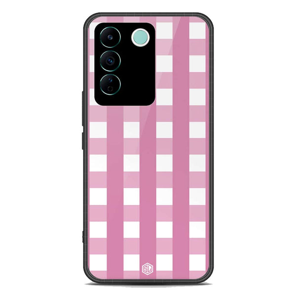 Trending Designs Series Soft Phone Case - Premium Glass Case - Design 6 - Vivo S16e