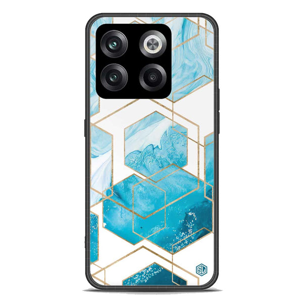 Stylish Marble Series Soft Phone Case - Premium Glass Case - Design 1 - OnePlus Ace Pro