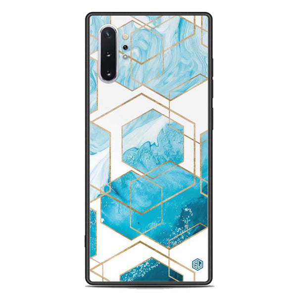 Stylish Marble Series Soft Phone Case - Premium Glass Case - Design 1 - Samsung Galaxy Note 10 Plus