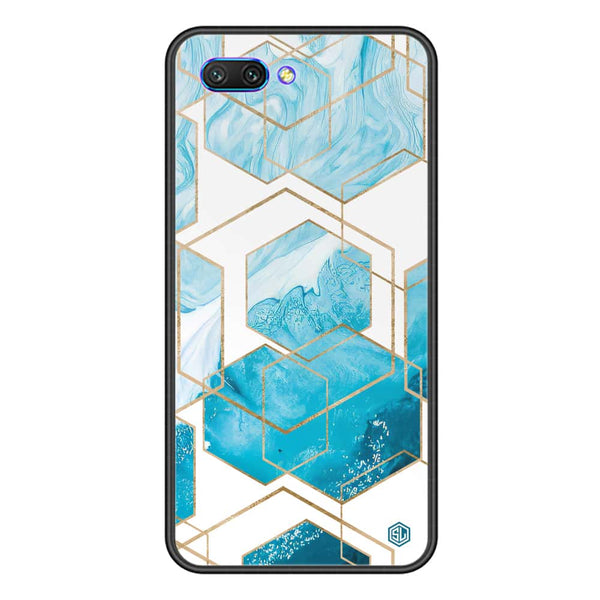 Stylish Marble Series Soft Phone Case - Premium Glass Case - Design 1 - Huawei Honor 10